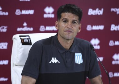 Grazzini aseguró que Racing tuvo solidez defensiva