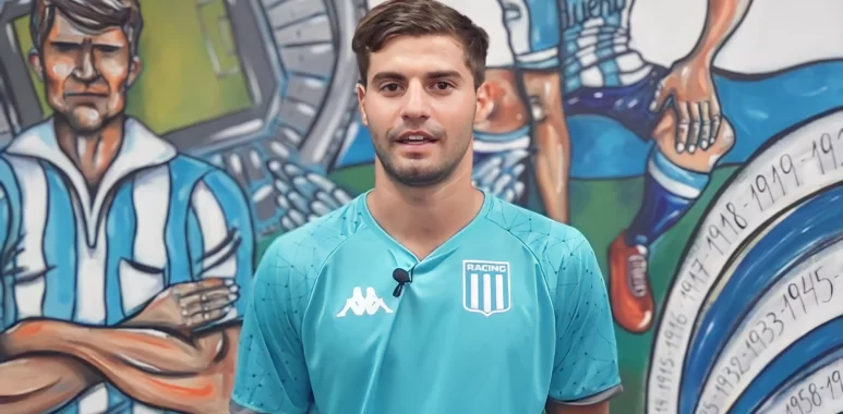 "El objetivo es salir campeón con Racing"