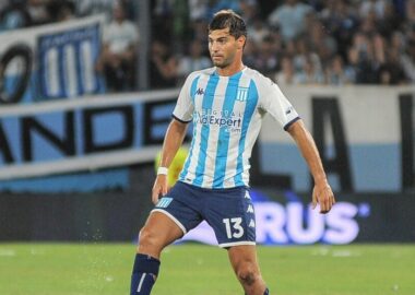 Sosa y sus sensaciones en el debut de Racing