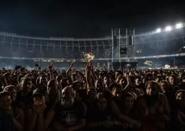 La Renga tuvo su primer show en Racing