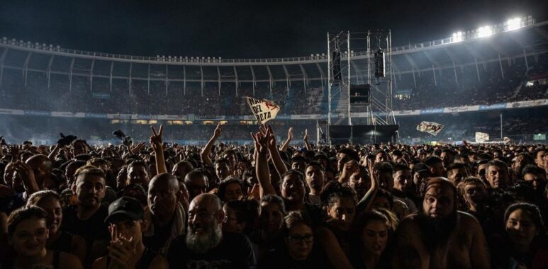 La Renga tuvo su primer show en Racing