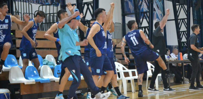 Primera victoria del año para el básquet de Racing