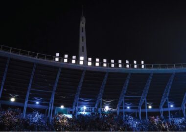 Racing ilumina Avellaneda
