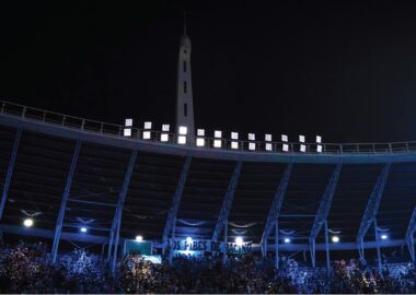 Racing ilumina Avellaneda