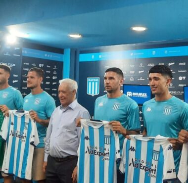 Racing presentó oficialmente a sus refuerzos