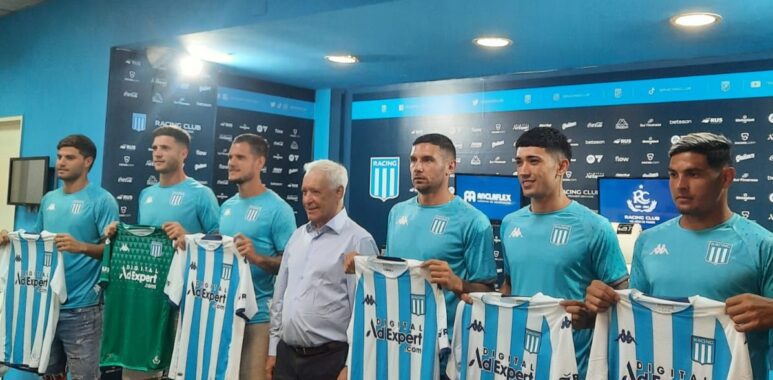 Racing presentó oficialmente a sus refuerzos