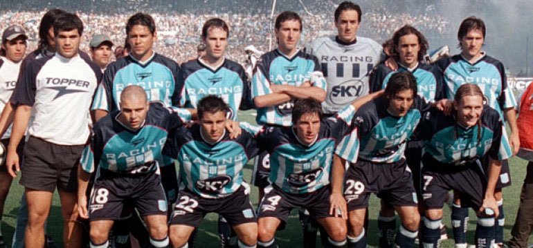 Se suma un campeón 2001 al Racing de Costas