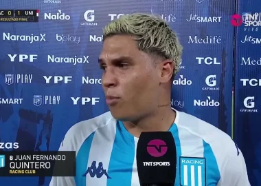 Enojo, fastidio y bronca de JuanFer en la derrota de Racing