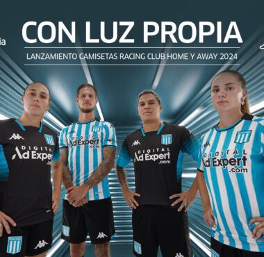 Racing presentó su nueva indumentaria para el 2024