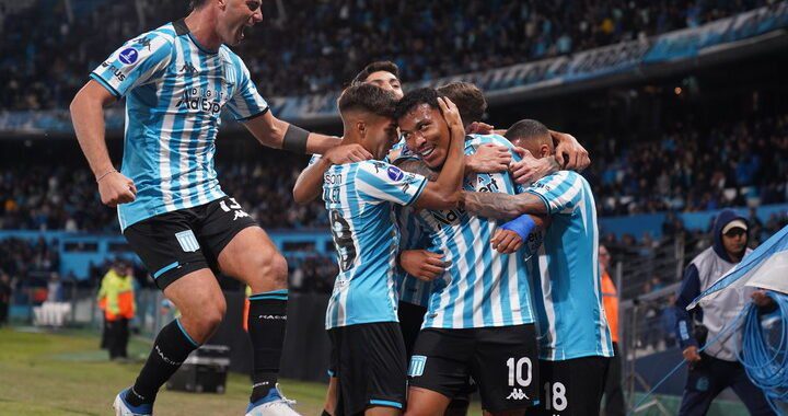 ¿Como se clasifica Racing a cuartos?