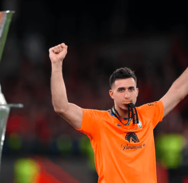 Juan Musso campeón, orgullo del predio Tita