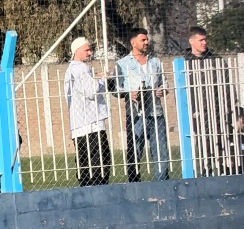 La barra opacó la visita de De Paul al Predio Tita