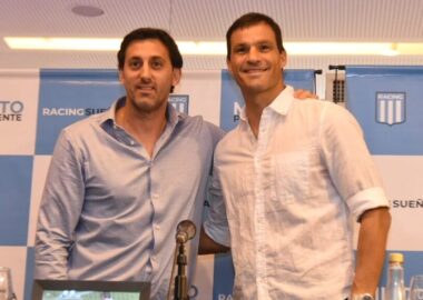 Saja: "Costas es el único plan que tenemos para Racing"