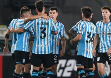 El once de Racing que enfrentaría a Botafogo