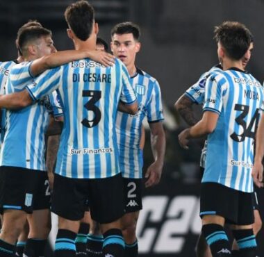 El once de Racing que enfrentaría a Botafogo