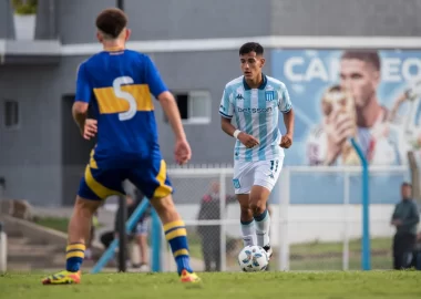 La Reserva de Racing perdió con Boca por goleada