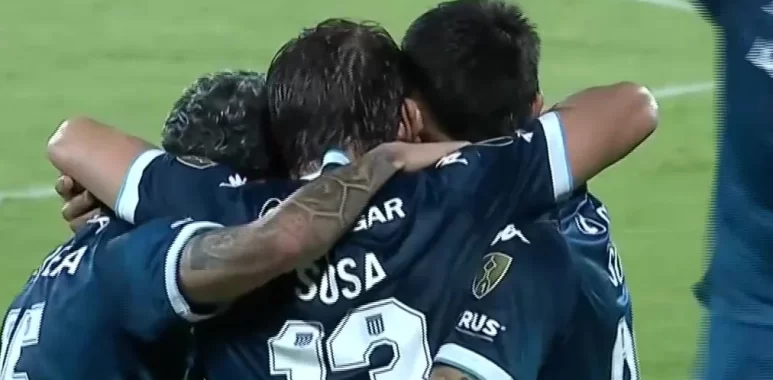 RACING "Gustavo nos mostró un vídeo de cómo festejaron ellos"