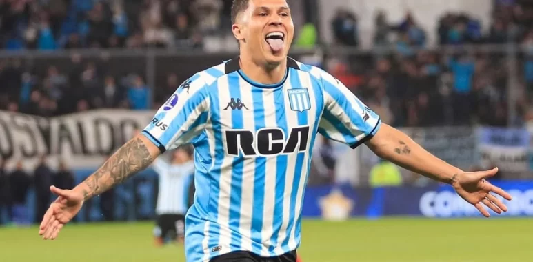 Juan Fernando Quintero habló de Racing y su presente