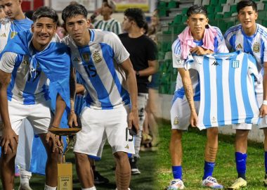 Dos juveniles de Racing campeones en L'Alcudia