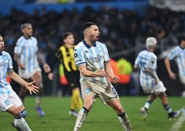 El goleador de Racing habló del penal ante Peñarol