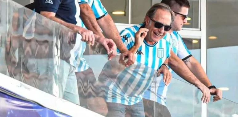 Francella confiado para la vuelta entre Racing y Peñarol