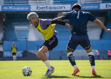 Racing jugó un amistoso ante Gimnasia