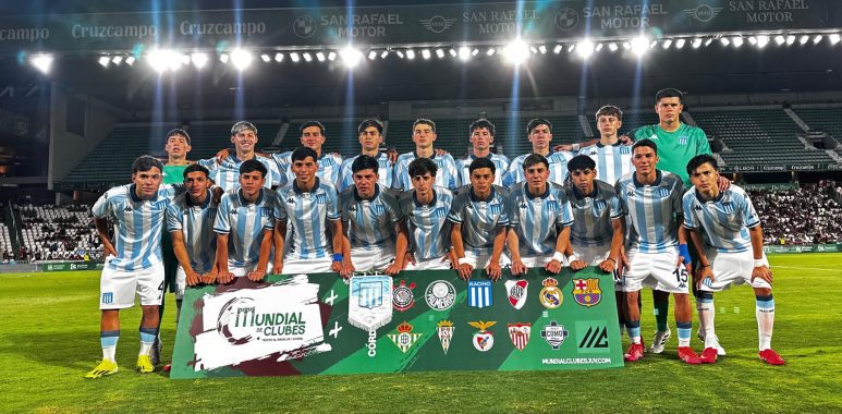 Racing es subcampeón del mundo juvenil