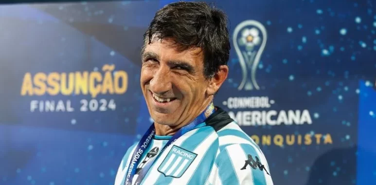 Costas habló del presente de Racing y se acordó de Salas