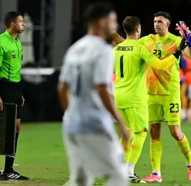 Facundo Cambeses debutó en el seleccionado nacional