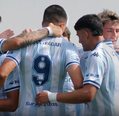 La Reserva de Racing goleó a Defensa y Justicia en el Tita