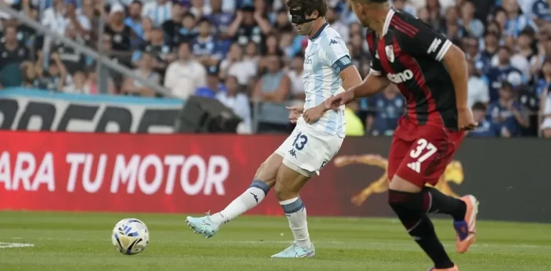 Regreso, ovación y noche soñada de Santiago Sosa en Racing