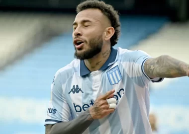 Duván Vergara: gol, figura y dedicatoria en Racing