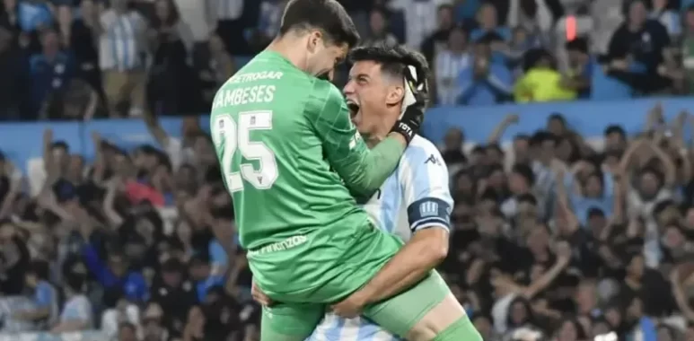 El once de Racing para visitar a Boca con una duda