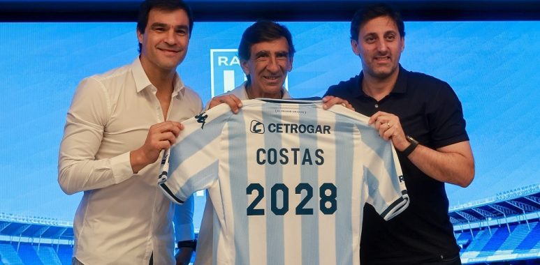 Gustavo Costas renovó su contrato con Racing por tres años